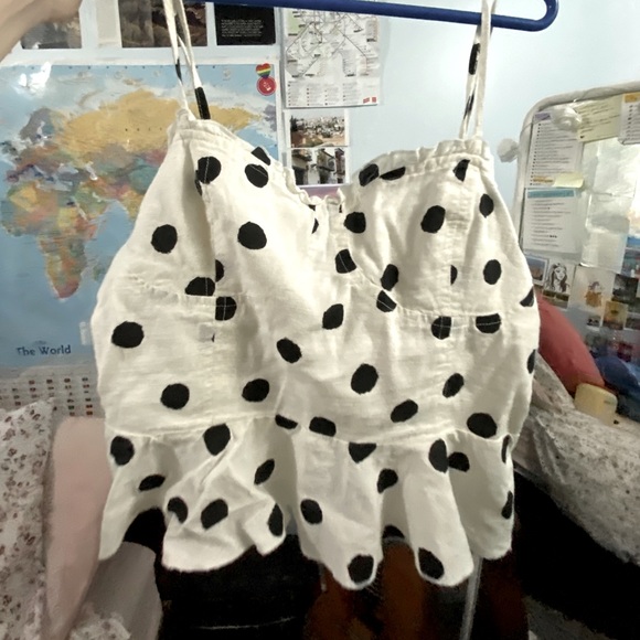 UO Polka Dot Tank Top - Picture 3 of 3
